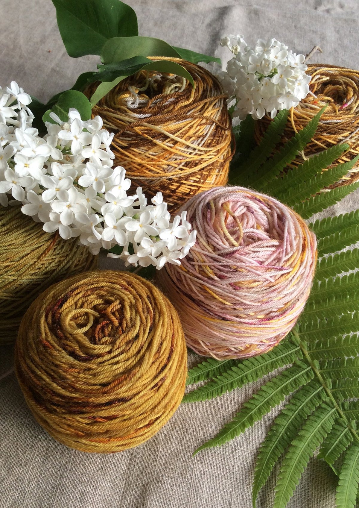 Garn & stick-/virkpaket