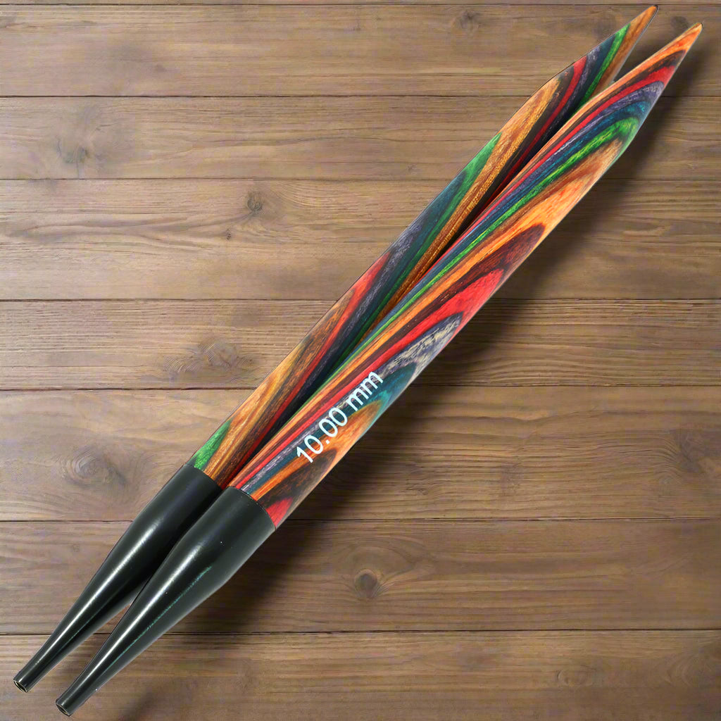 Utbytbara ändstickor i trä