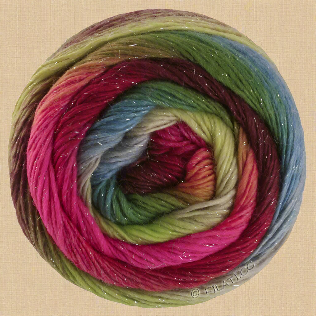 Lana Grossa Meilenweit 100 Color Mix Sparks