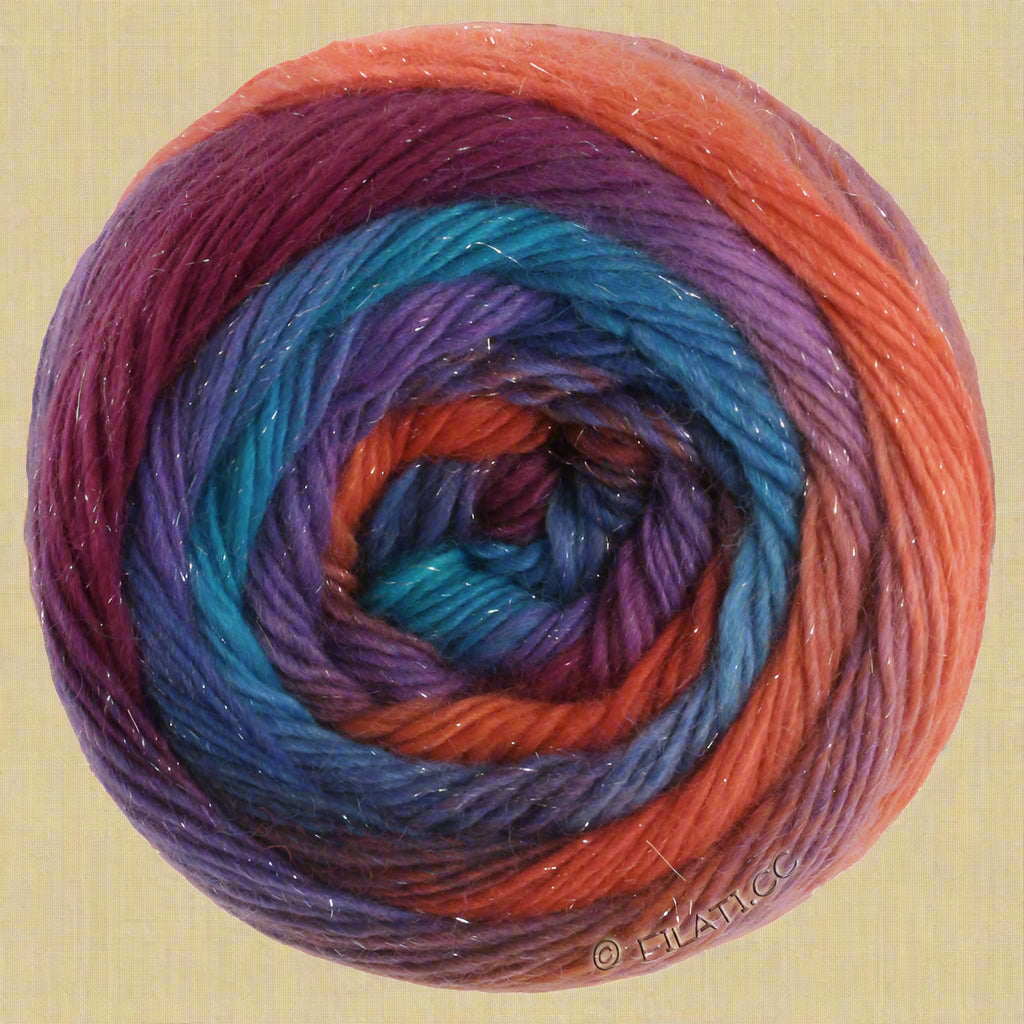 Lana Grossa Meilenweit 100 Color Mix Sparks