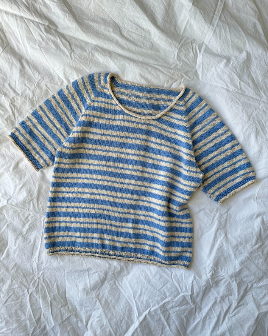 Stickpaket - Petite Knit Amélie Tee (KFO cotton merino)