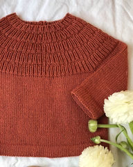 Stickpaket - Petite Knit: Ankers Blus barn (100 % merino)