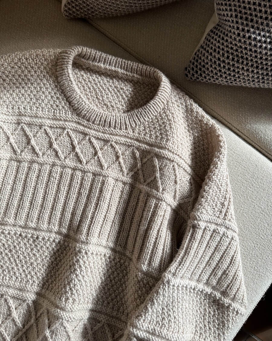 Stickpaket - Petite Knit: Ingrid Sweater Man