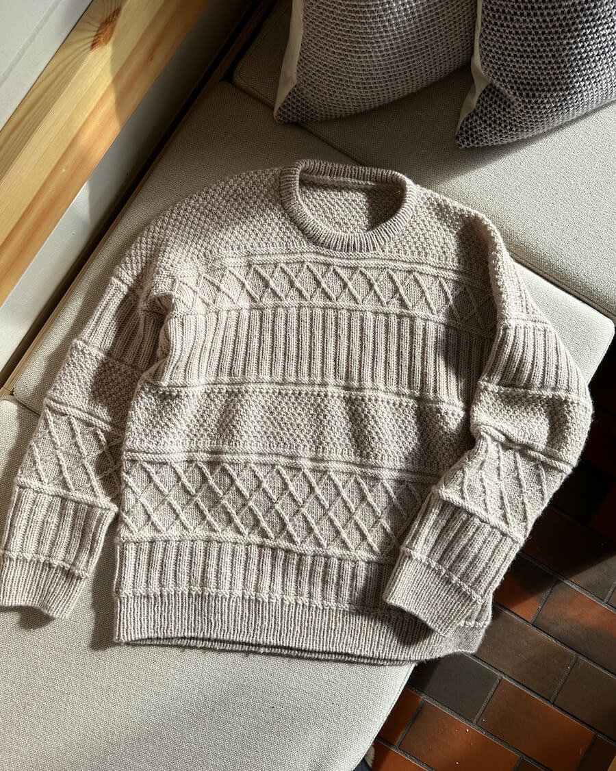 Stickpaket - Petite Knit: Ingrid Sweater Man