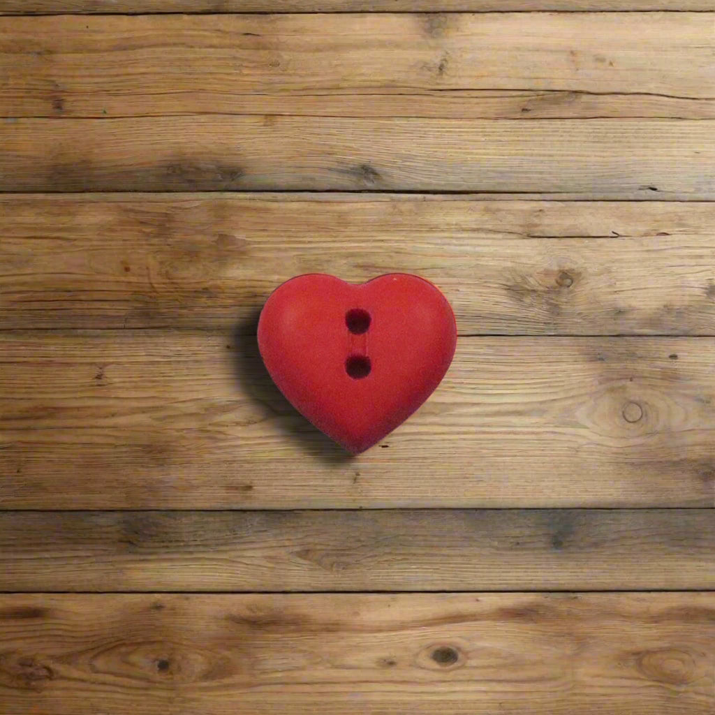 Hjärformade knappar 15mm