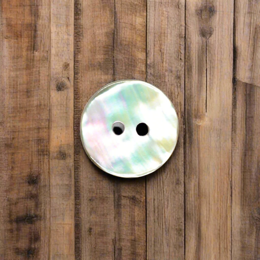 Perlemorsknappar 11 & 18 mm - ofärgade