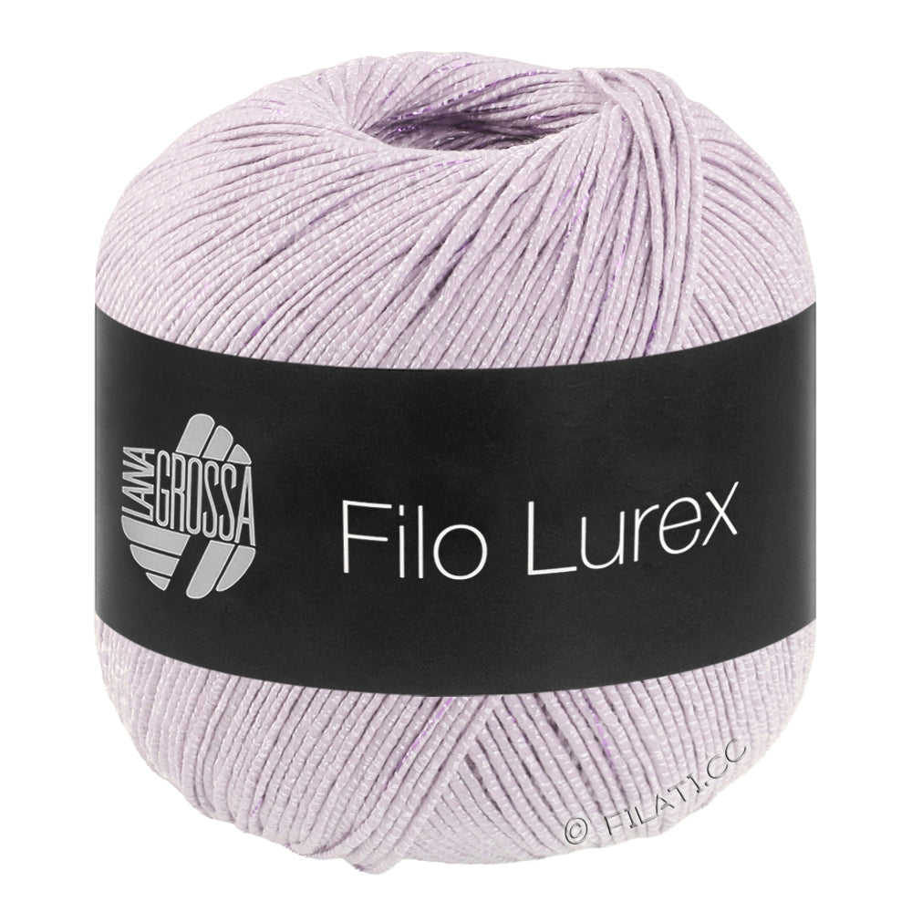 Virkpaket - Rosenmalva med lite glitter (Filo Lurex)