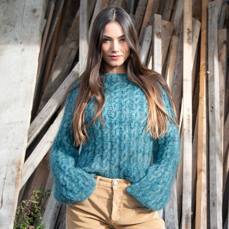 Braided Sweater