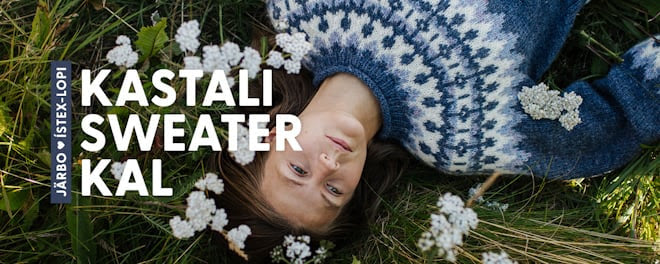 KOMMANDE - Stickpaket: Kastali Sweater (KAL/Knit-a-Long)