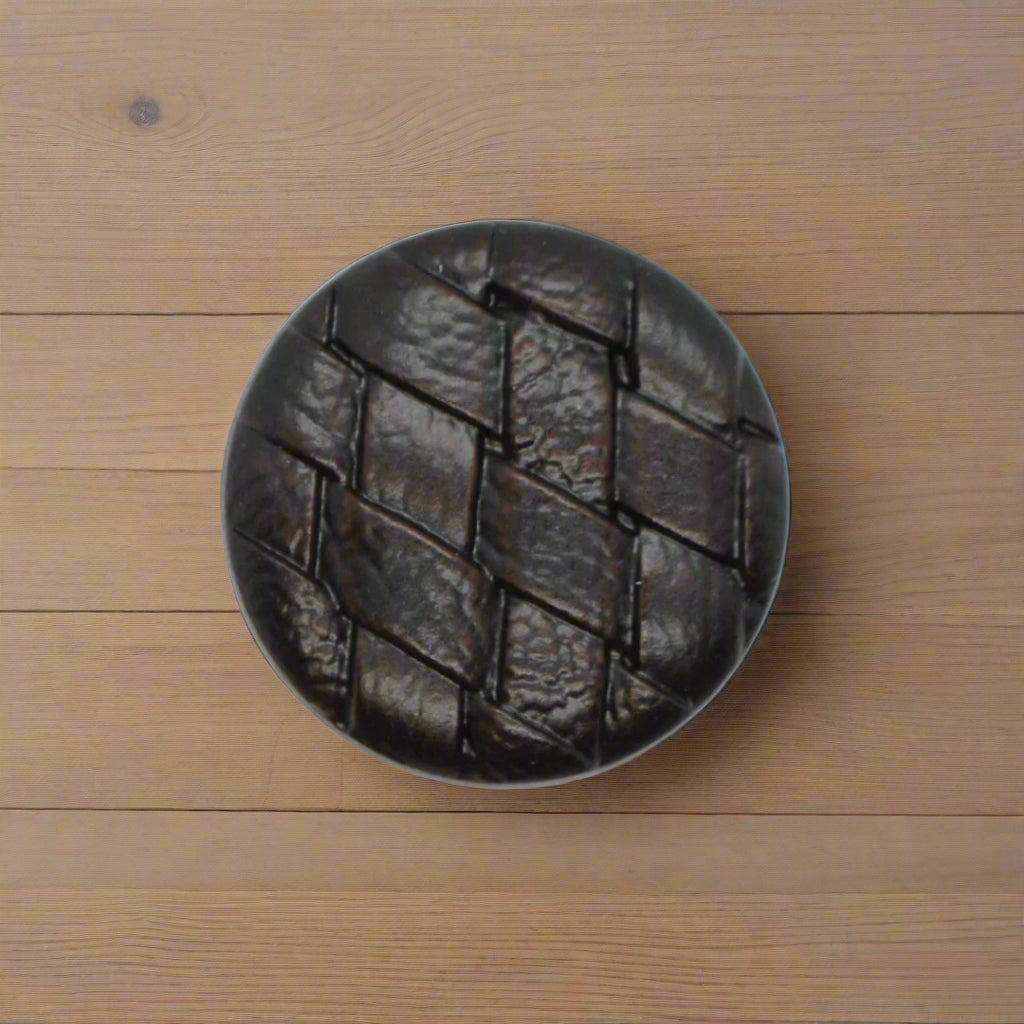 Knapp - läderstil 25,5 mm