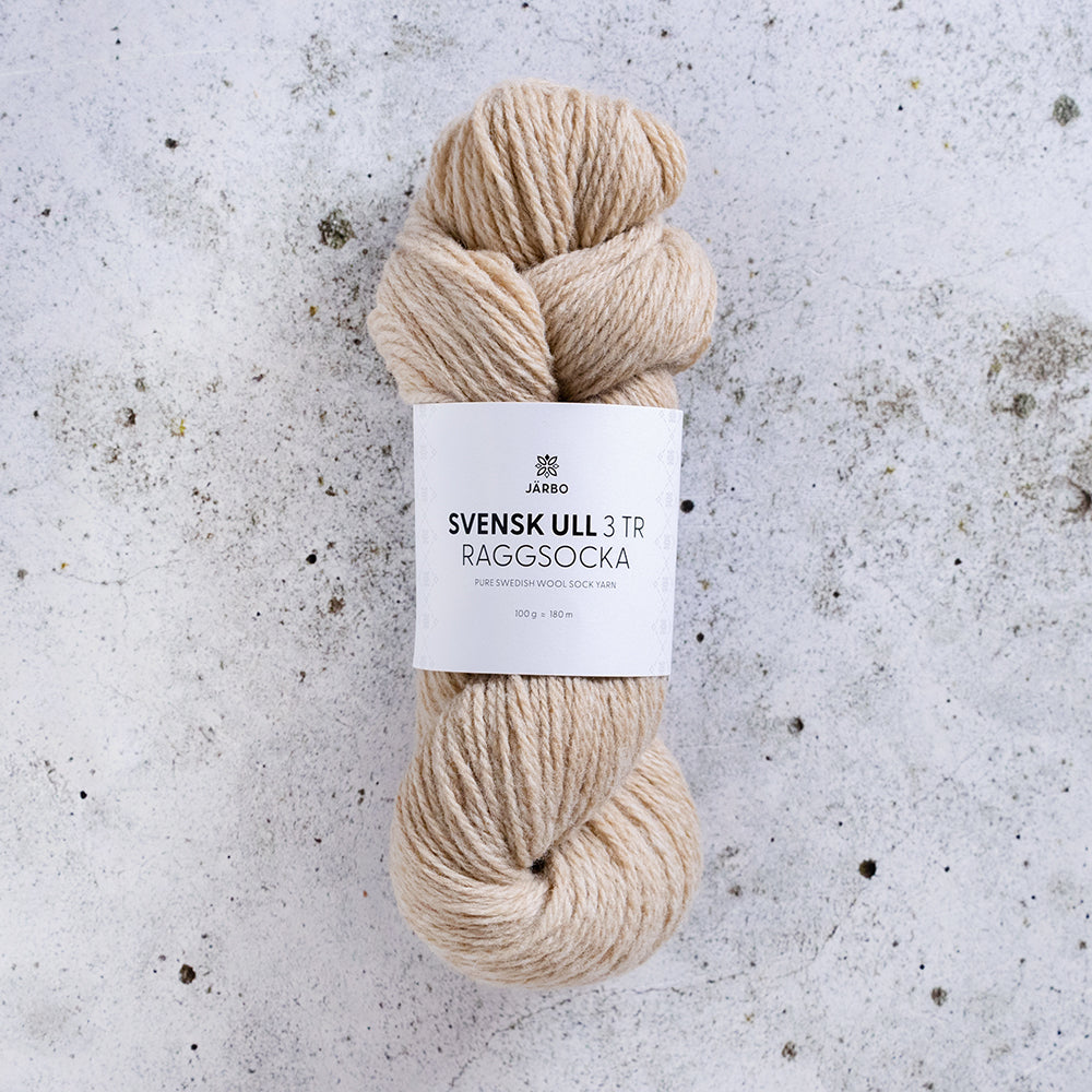 Järbo Svensk ull 3 tr Raggsocka