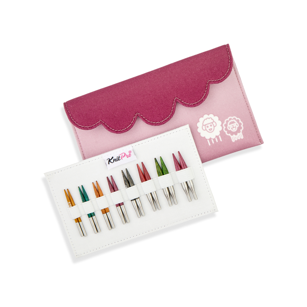 KnitPro shorties - set med rundstickor