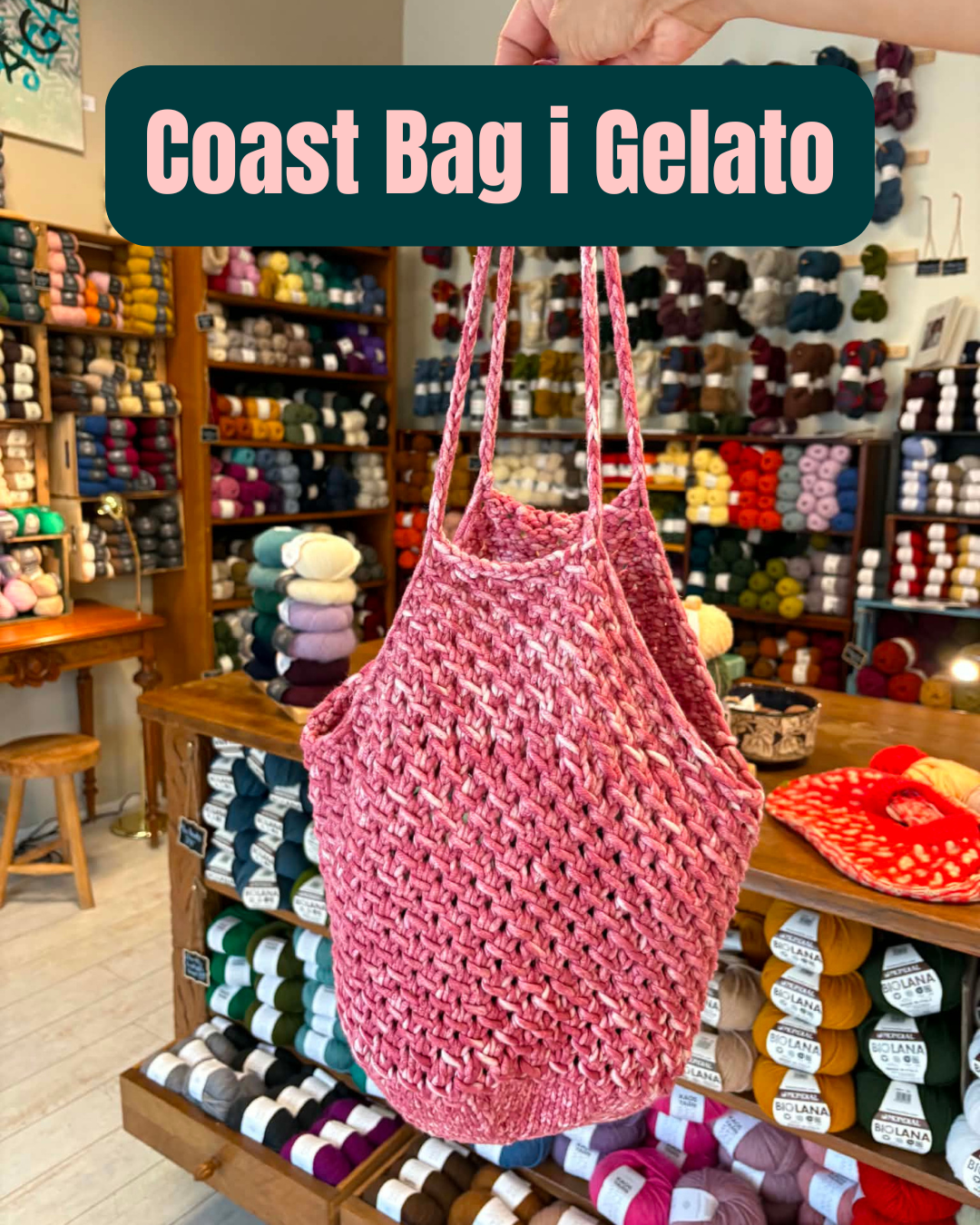 Stickpaket - Petite Knit: Coast Bag i Gelato