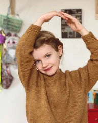 Petite Knit: Inga krusiduller sweater junior