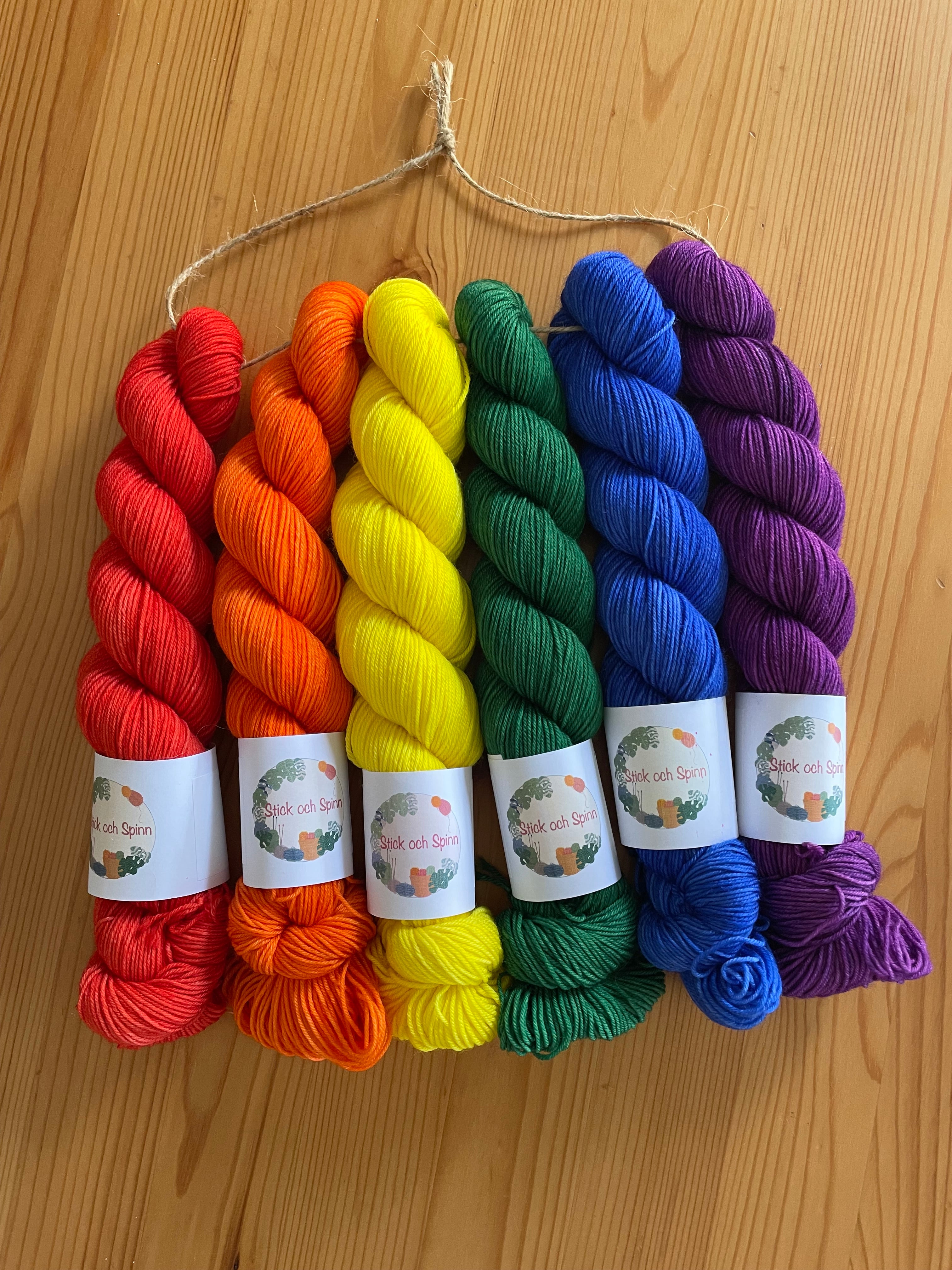 Stick och Spinn Merinosock Pride