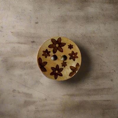 Träknappar olika motiv - barn (15 mm)