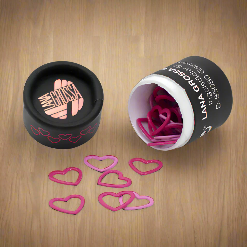 Hjärtformade maskmarkörer