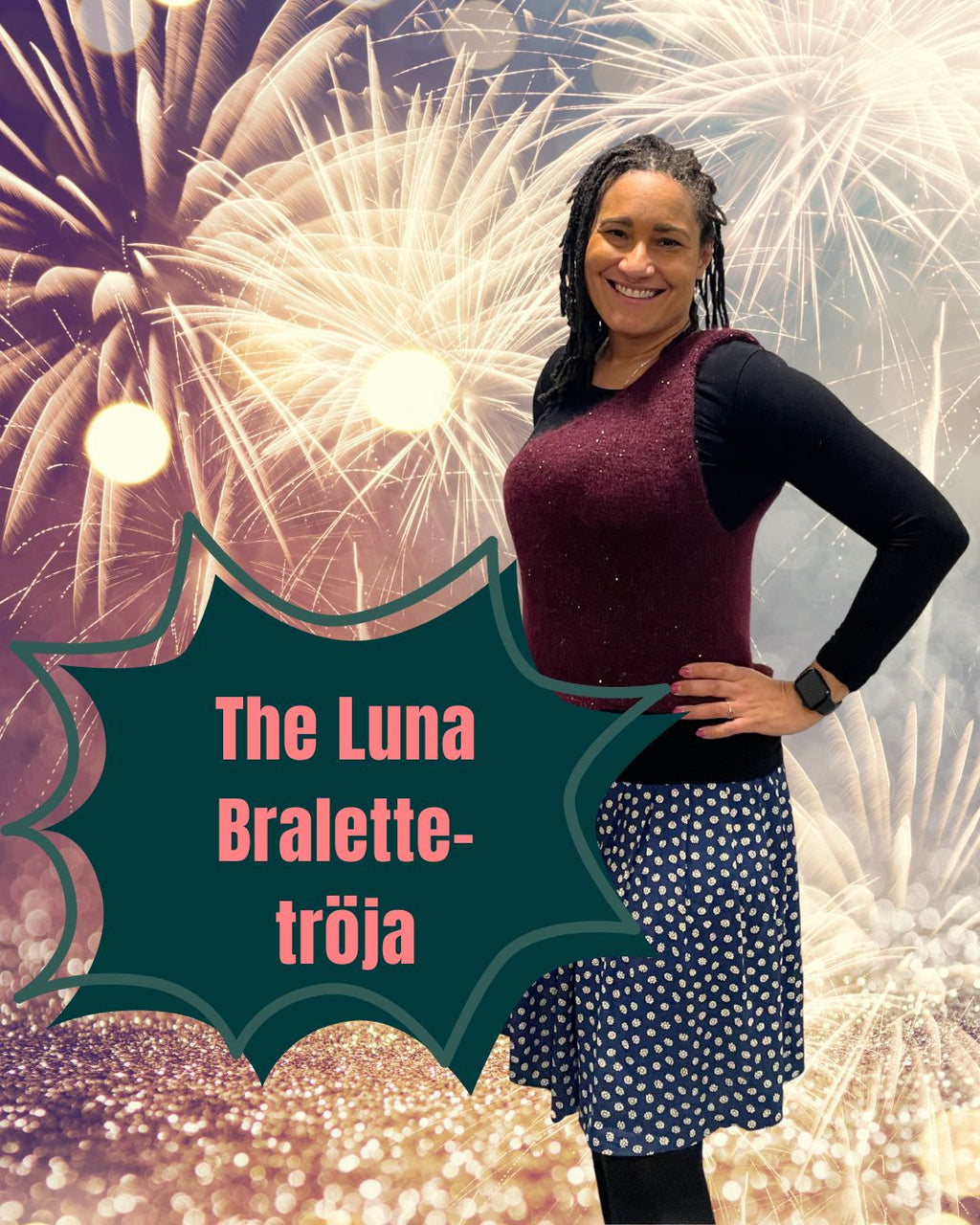 Stickpaket: Naked Knits Luna Bralette-tröja