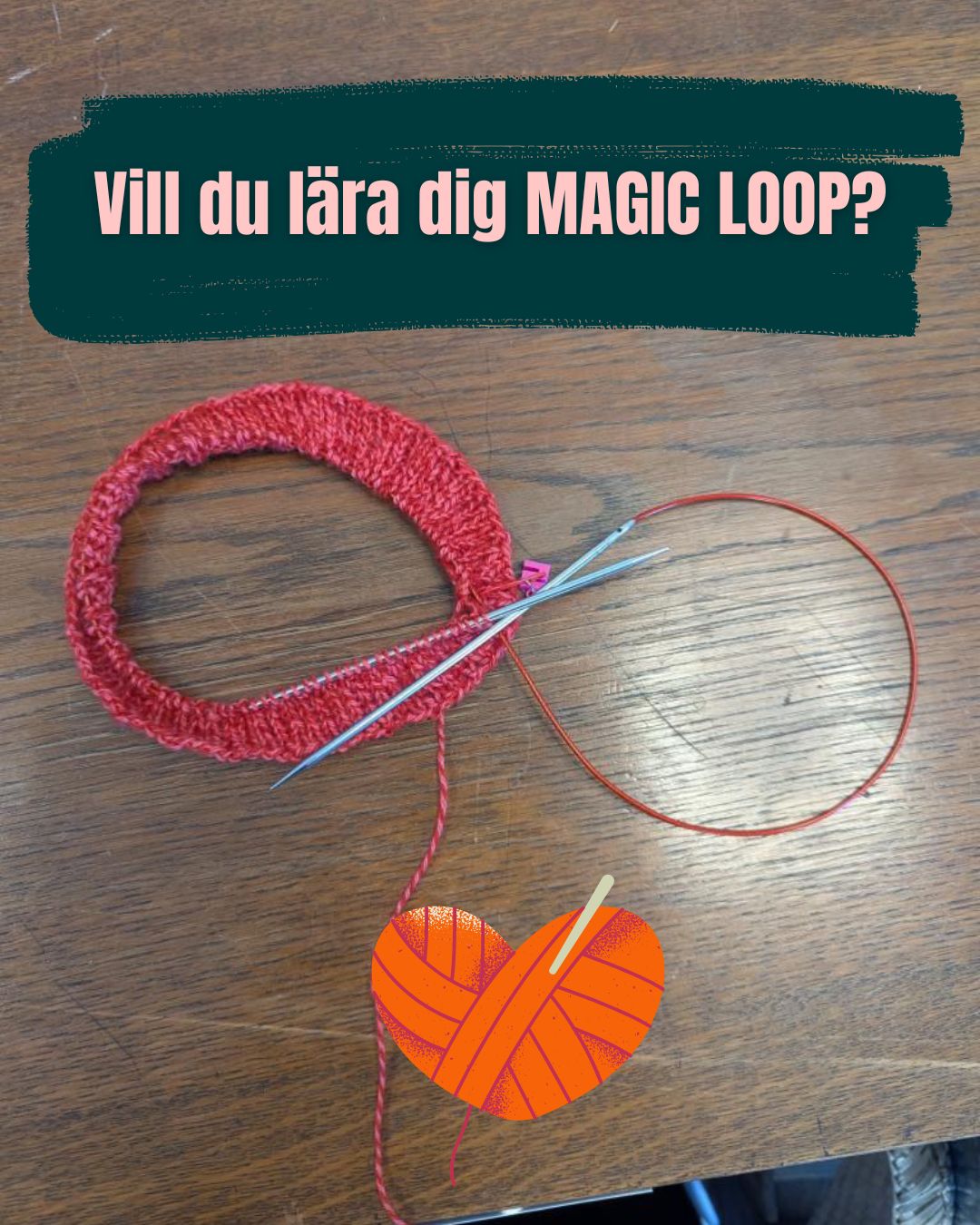 Workshop: "Magic Loop" med Elida Virack 28/9