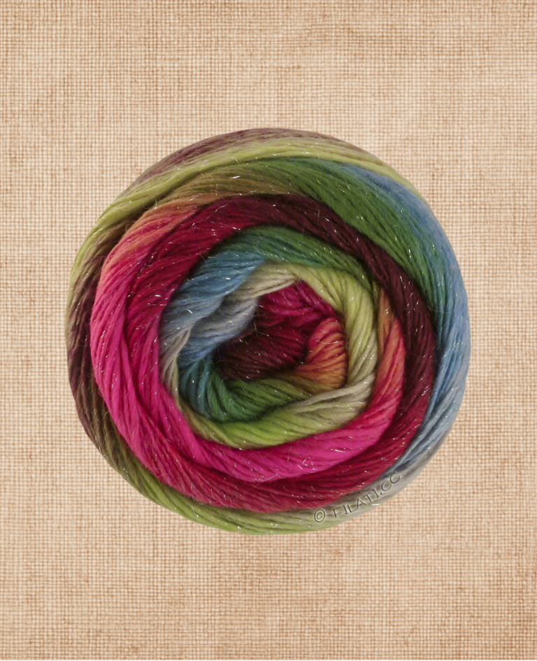 Lana Grossa Meilenweit 100 Color Mix Sparks