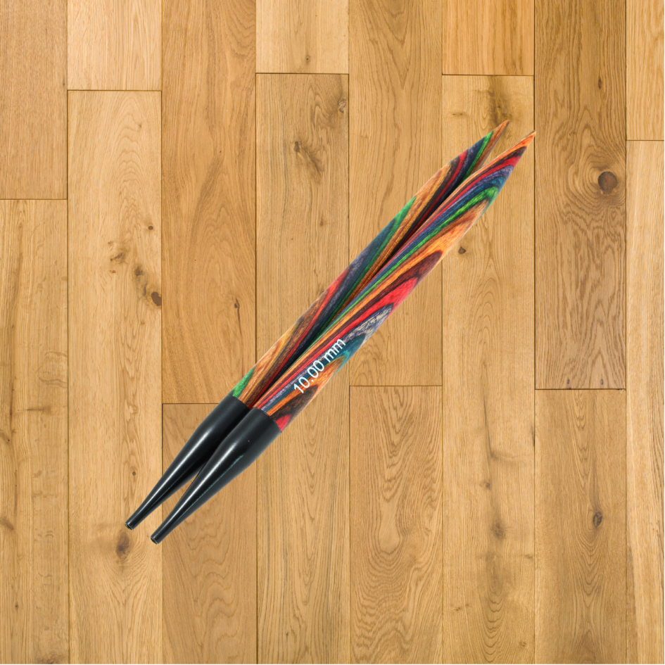 Utbytbara ändstickor i trä