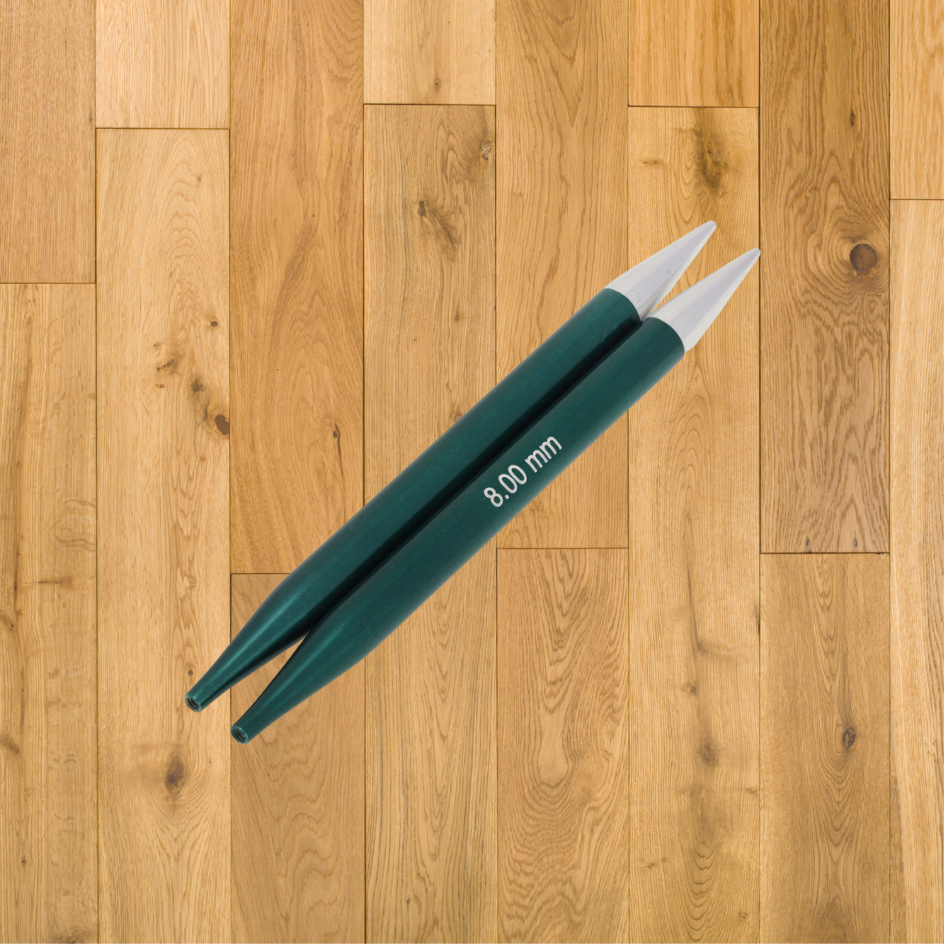 Utbytbara ändstickor Rainbow i metall