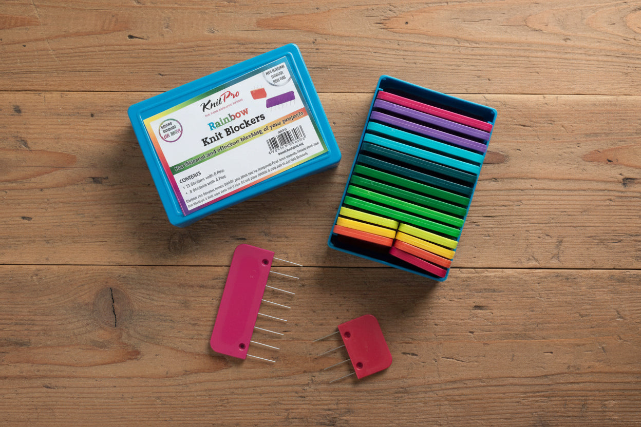 Blockingnål regnbåge - 20 stk