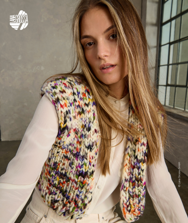 Stickpaket: Confetti Väst