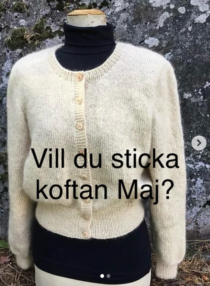 Stickpaket - Maj-kofta KAL