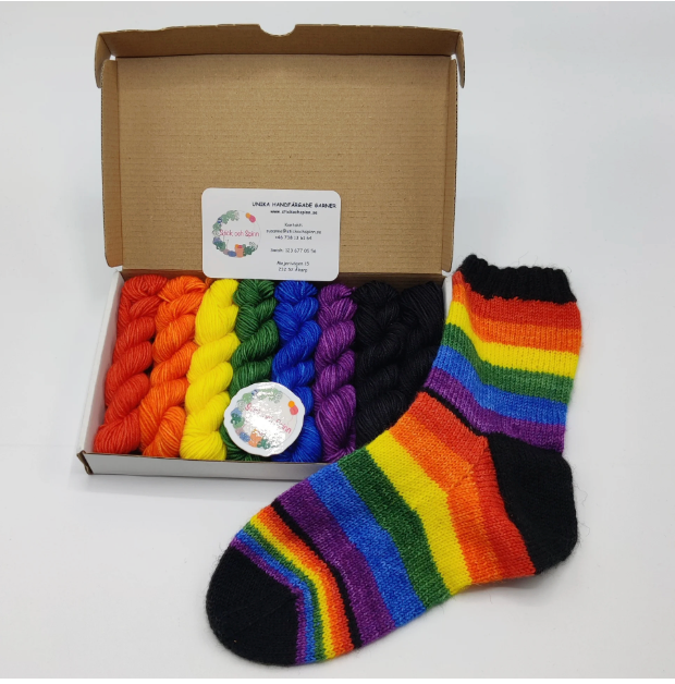 Stick och Spinn Pridesocks