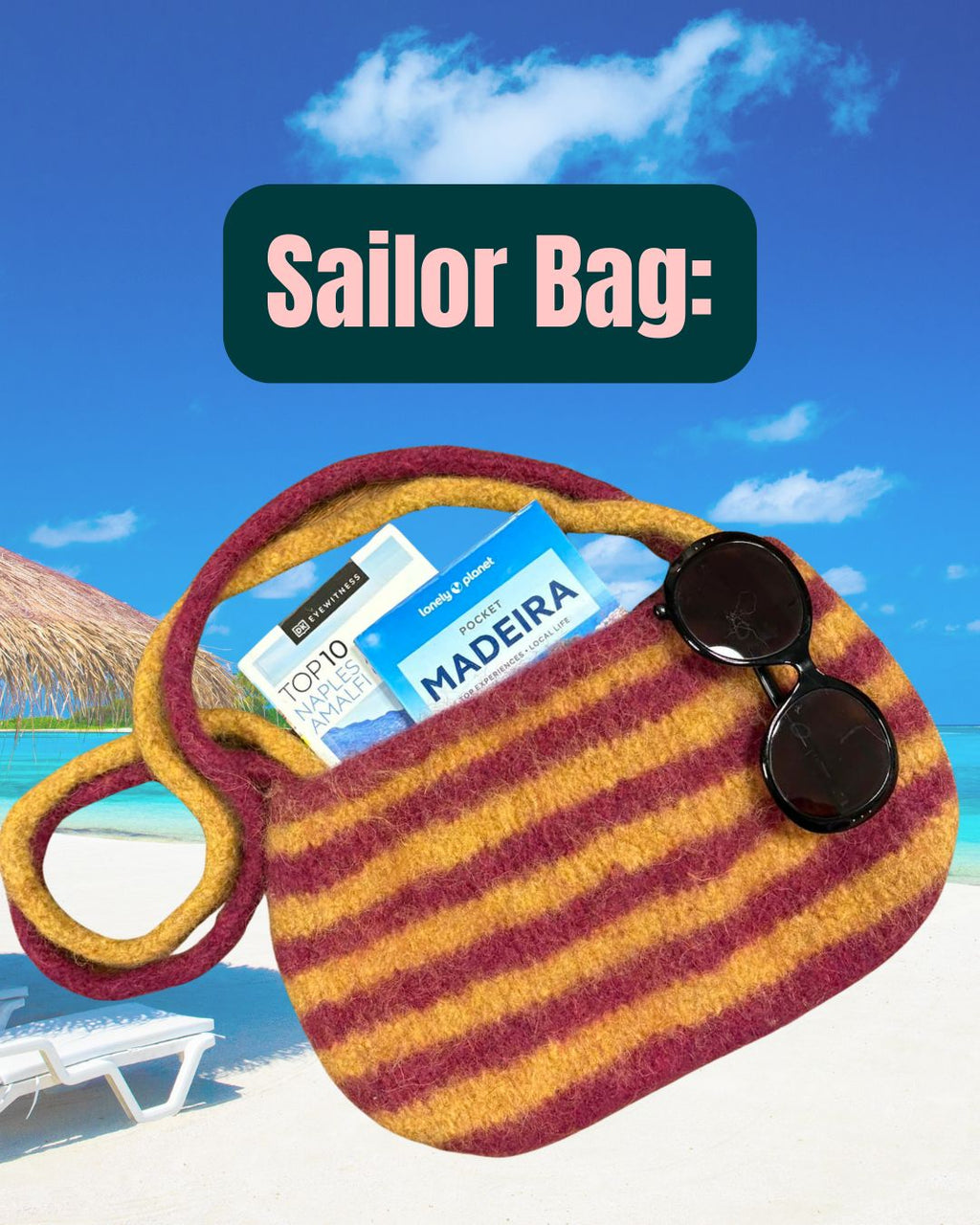 Stickpaket: Sailor Bag/ Västra hamnsväskan