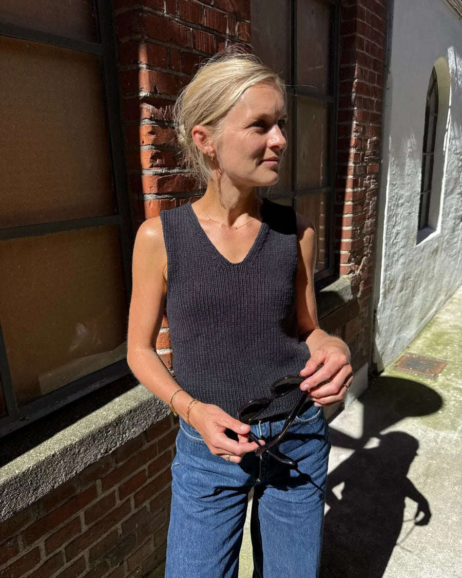 Stickpaket - Petite Knit: Alice Top (Frotté)