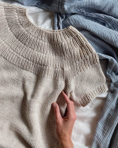 Stickpaket - Petite Knit: Ankers Sommartröja (KFO Cotton Merino)