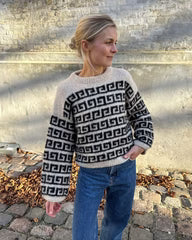 Stickpaket - Petite Knit: Athene Sweater (Natural Alpaca Pelo)