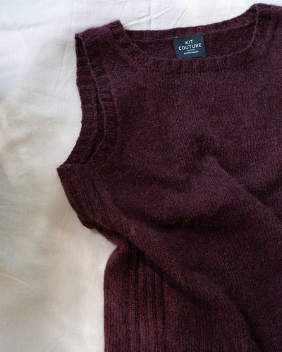 Stickpaket - Kit Couture: Borgan top (Cashmere)