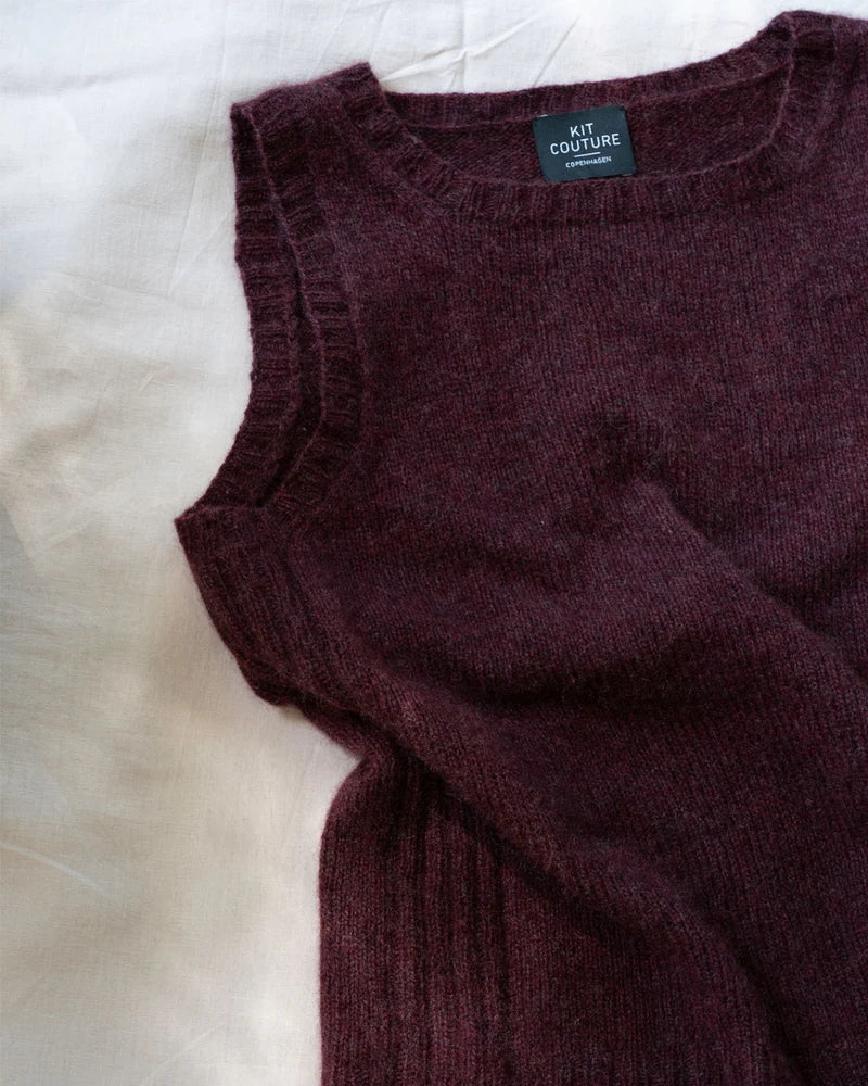 Stickpaket - Kit Couture: Borgan top (Cashmere)