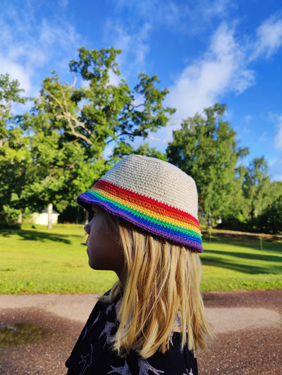 Virkpaket - Pride-hatt Stonewall (100% bomull)