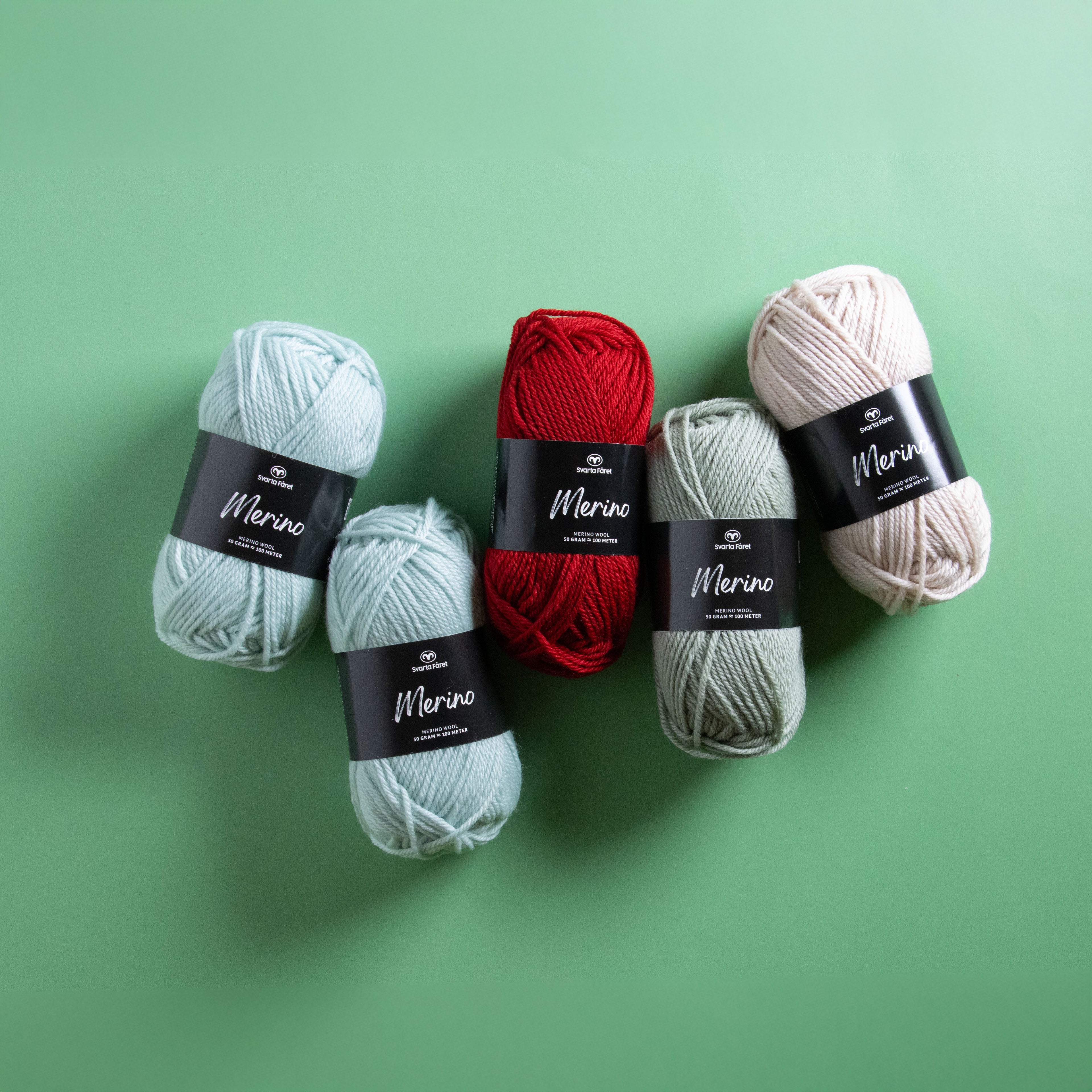 STICKPAKET: Pretty Christmas Sweater - Anna Bauer x Svarta Fåret