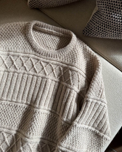 Stickpaket - Petite Knit: Ingrid Sweater Man