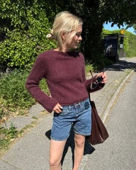 Stickpaket: Petite Knit Ivy Blouse (Tilia)