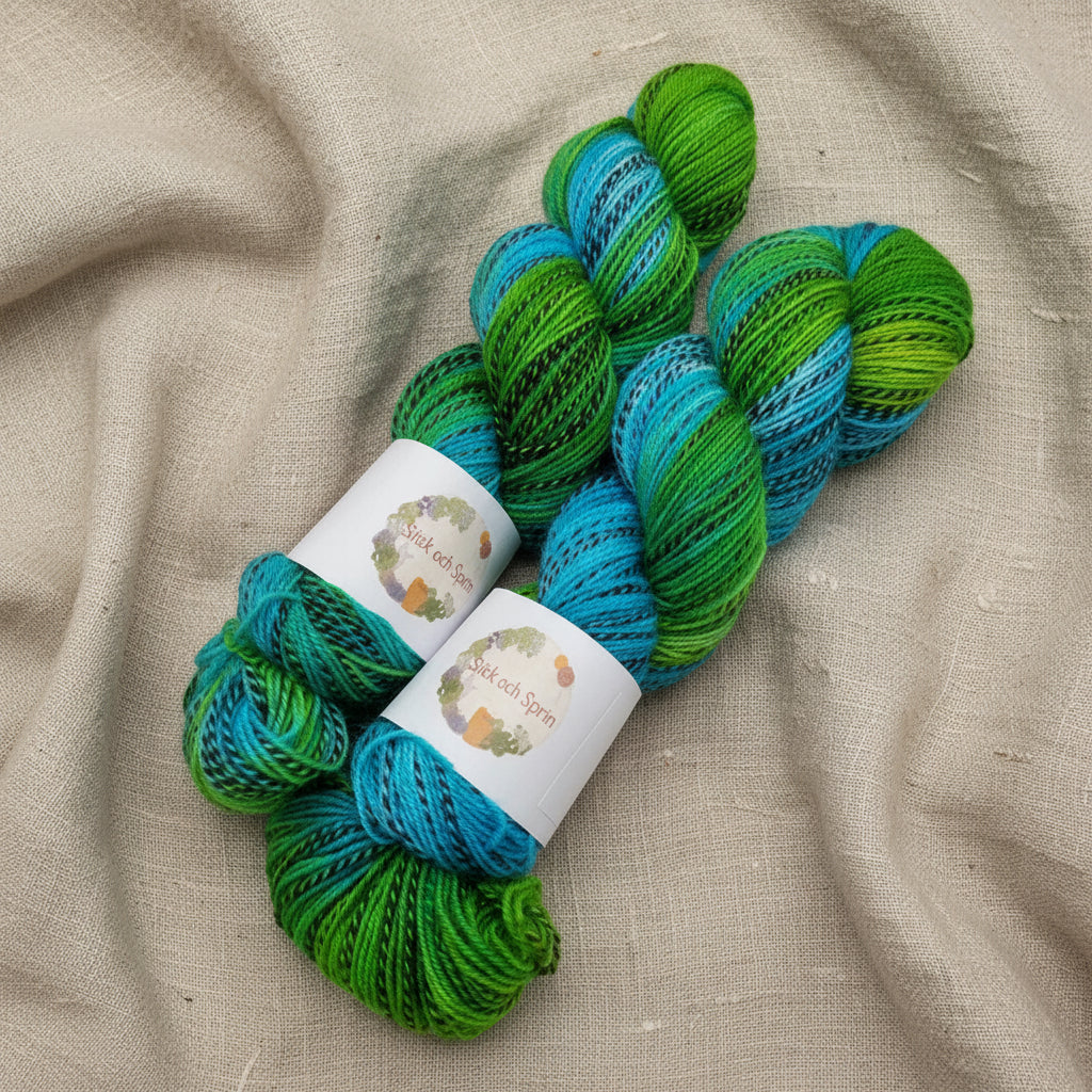 Stick och Spinn Zebrasock