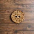 Kokosknappar med mönster 18mm