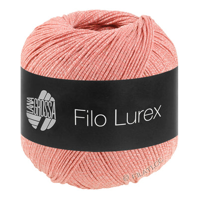 Virkpaket - Rosenmalva med lite glitter (Filo Lurex)