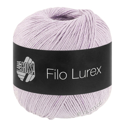 Virkpaket - Rosenmalva med lite glitter (Filo Lurex)