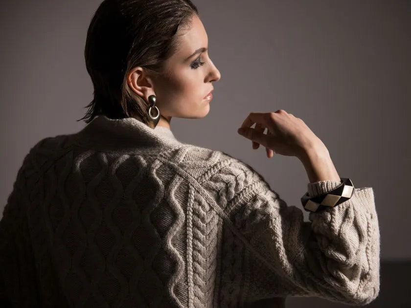 Stickpaket - Filcolana & Sanastrik: Fisherman Cardigan