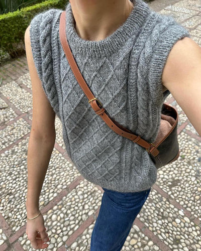 Stickpaket - Petite Knit: Moby Slipover (merino + mohair)