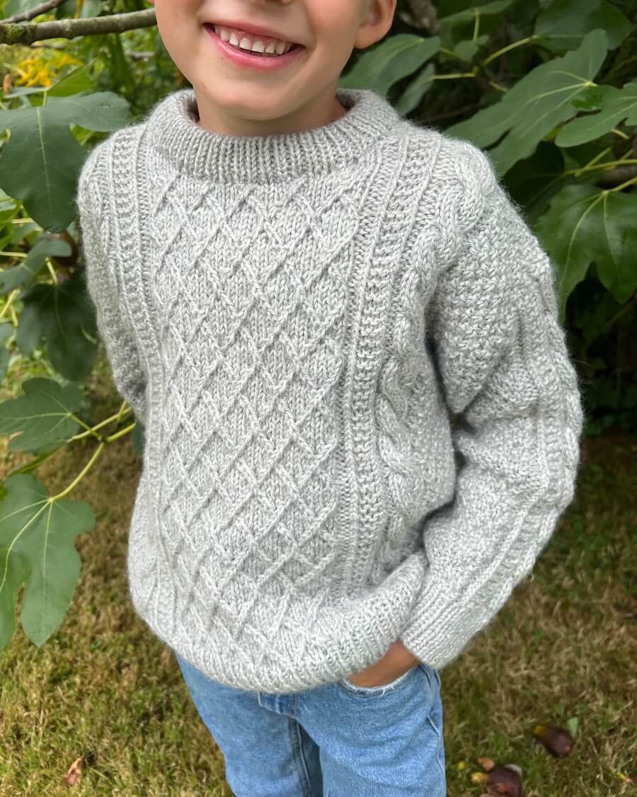 Stickpaket - Petite Knit: Moby Sweater Mini (Peruvian)