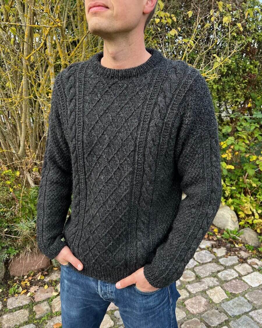 Stickpaket - Petite Knit: Moby Sweater Man (Peruvian)