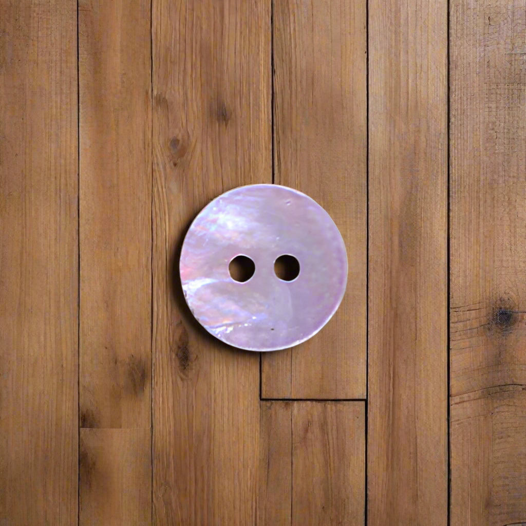 Perlemorsknappar - färgade 15mm