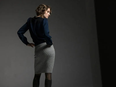 Stickpaket - Filcolana & Strikrik: Lorna Skirt